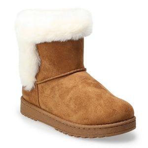 SO  Faux  Fur Winter Boots